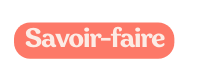 Savoir faire